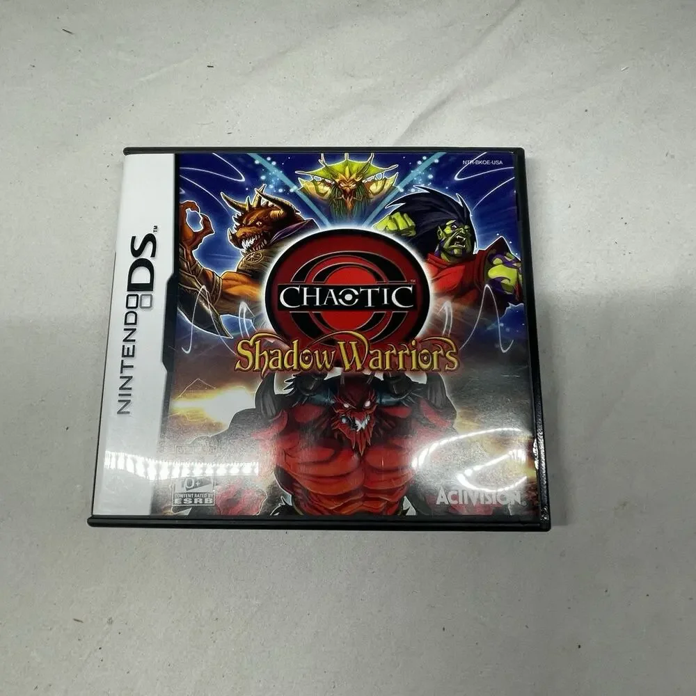 Chaotic: Shadow Warriors (Nintendo DS, 2009) Tested And Works